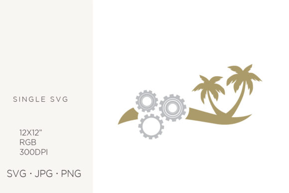 Dune and Gears, Cogs Svg Graphics