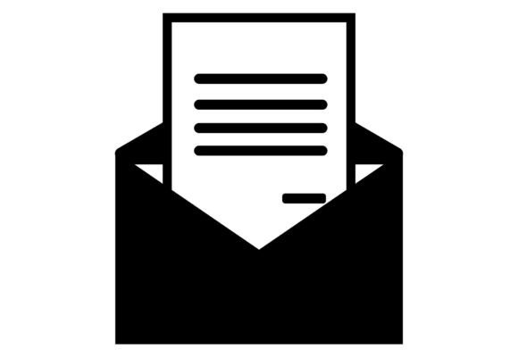 Glyph Letter Icon Design: Minimalist Icons & Graphics
