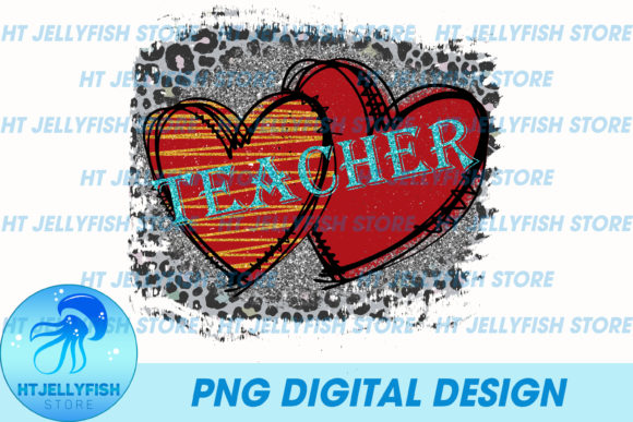 Heart Teacher Sublimation