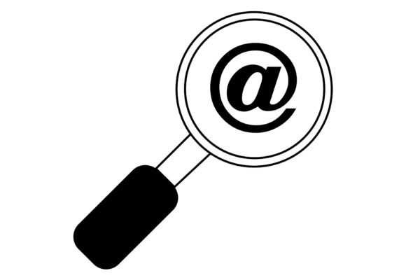Magnifying Business Icon Design Graphics and Icons