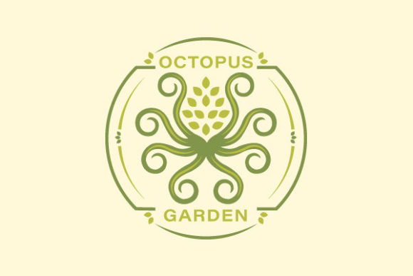 Octopus Garden Logo Design Graphics