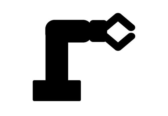 Robot Arm Clipart Vector: Graphics and Icons for Creative Crafting