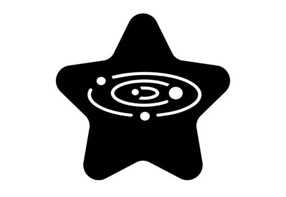 Science Star Vectorize Clipart: Graphics for Local Business Branding