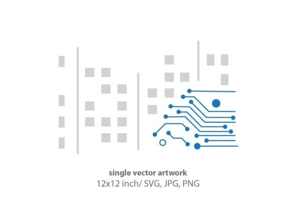 Technology, City Mother Board Graphics